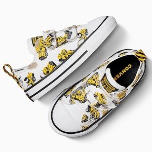 CONVERSE TODDLER BOYS CHUCK TAYLOR CONSTRUCTION TRUCKS SNEAKERS SZ 10 worn once!
